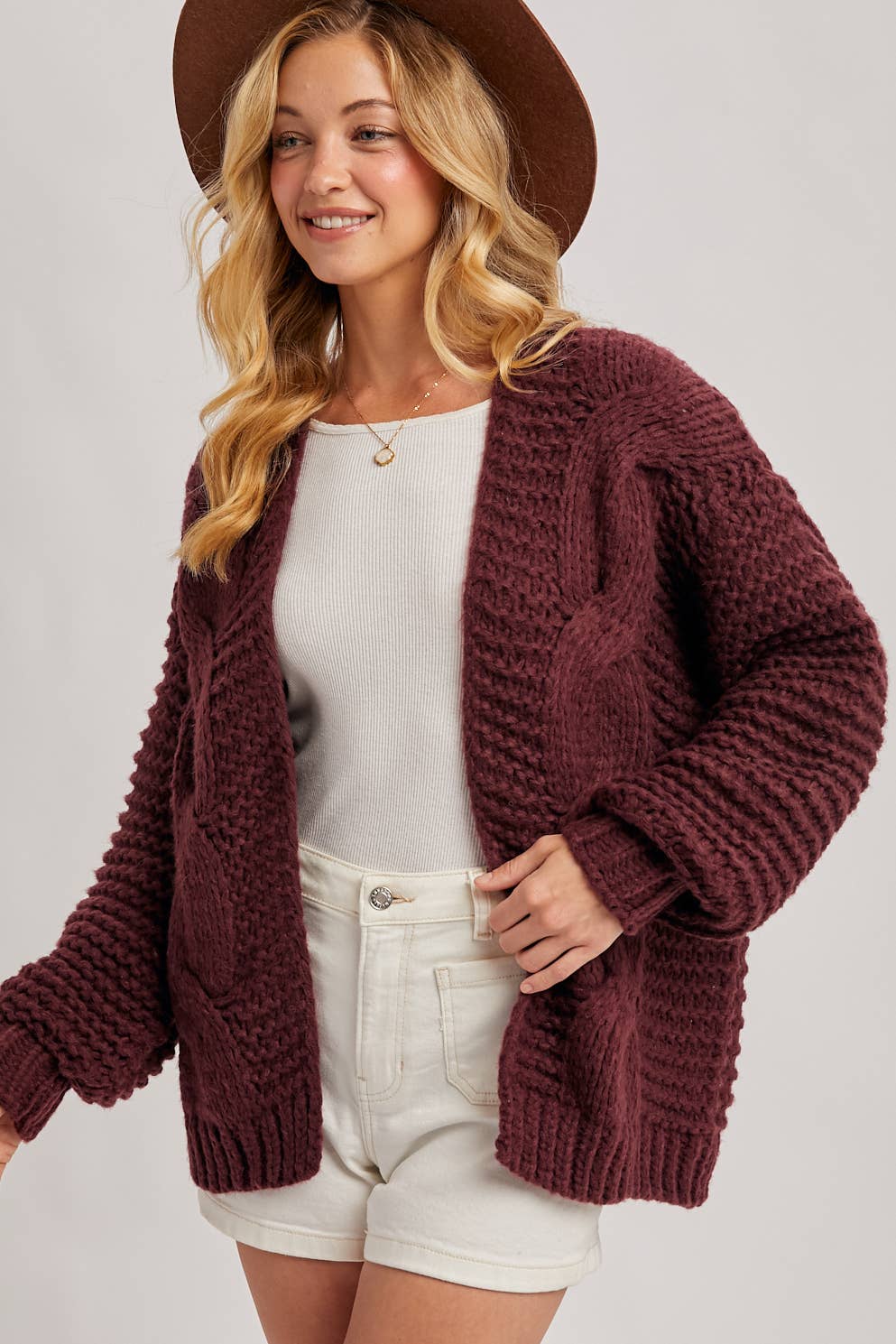 Rosa Chunky Knit Cardigan