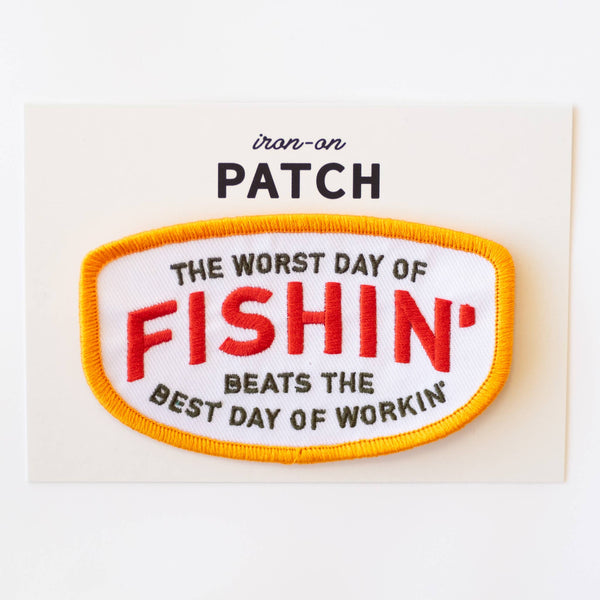Fishin' Beats Workin' Patch