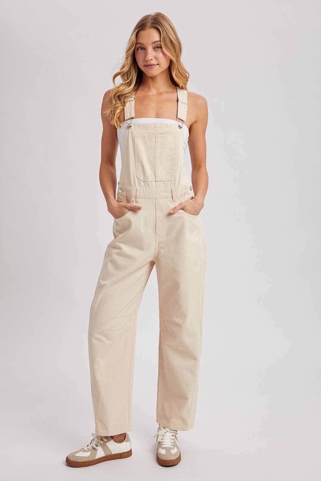 Ellie Barrel Overalls