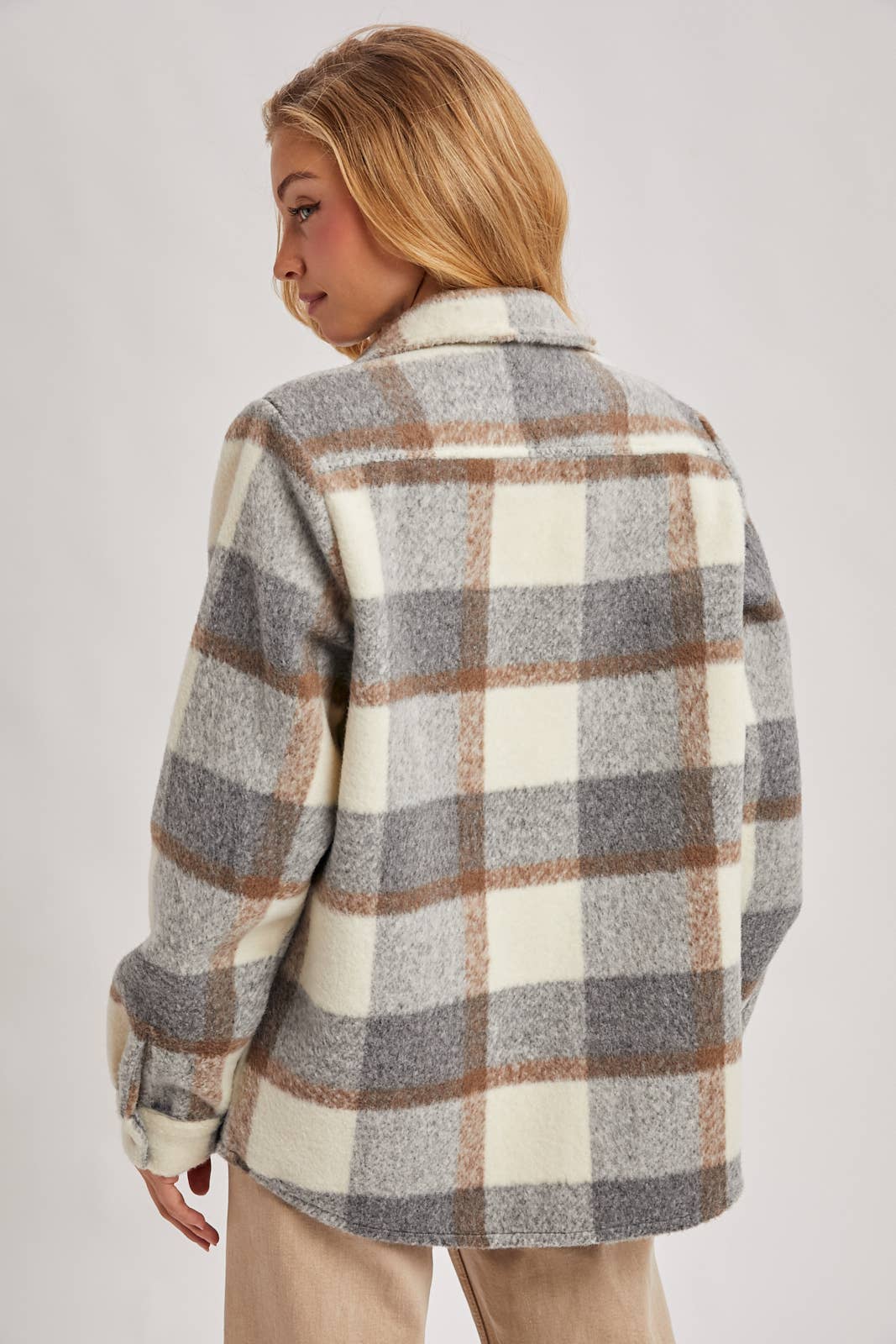 Gina Flannel Shacket