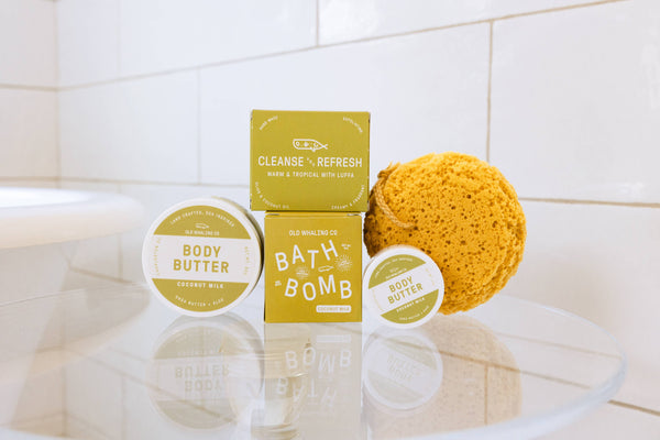 Coconut Milk Bath Bomb