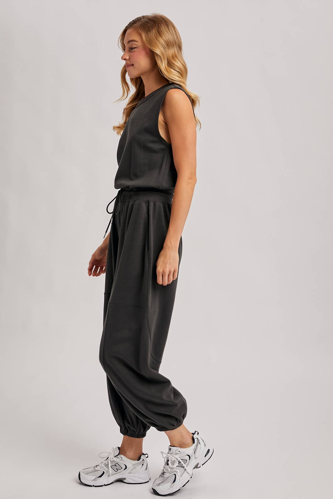 Silvia Drawstring Jumpsuit