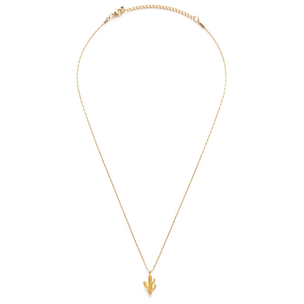 Saguaro Cactus necklace
