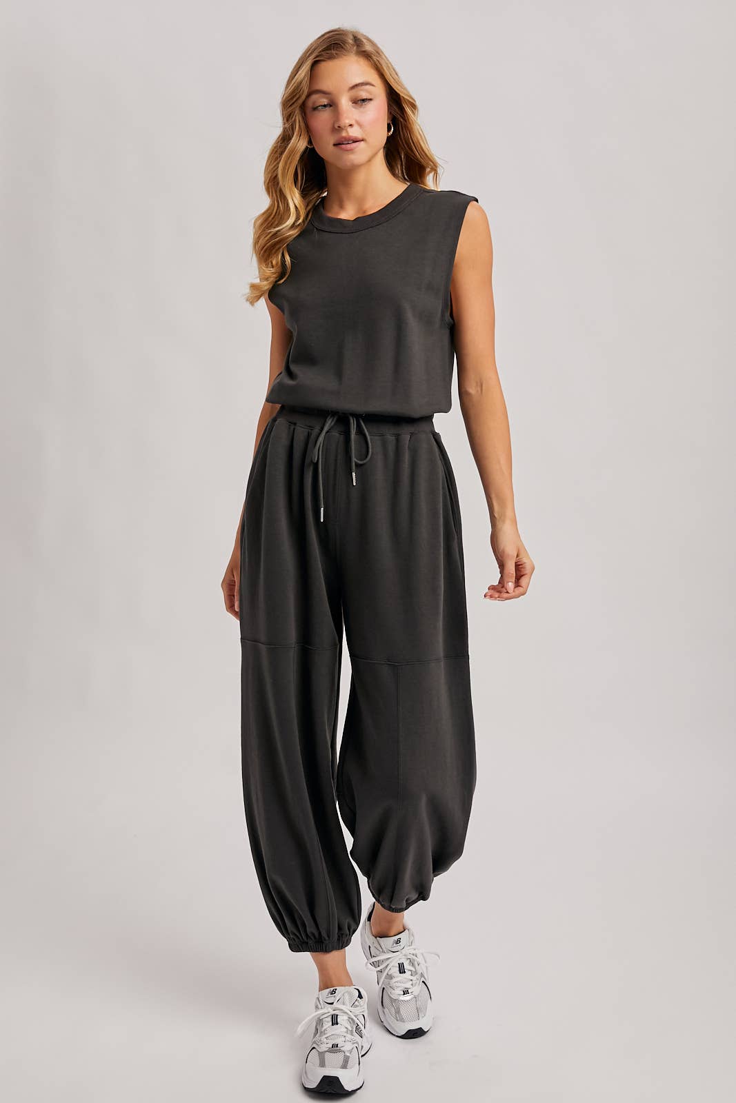 Silvia Drawstring Jumpsuit