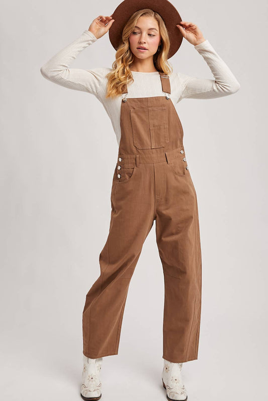 Ellie Barrel Overalls