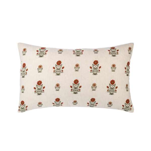 Allison Floral Lumbar Pillow