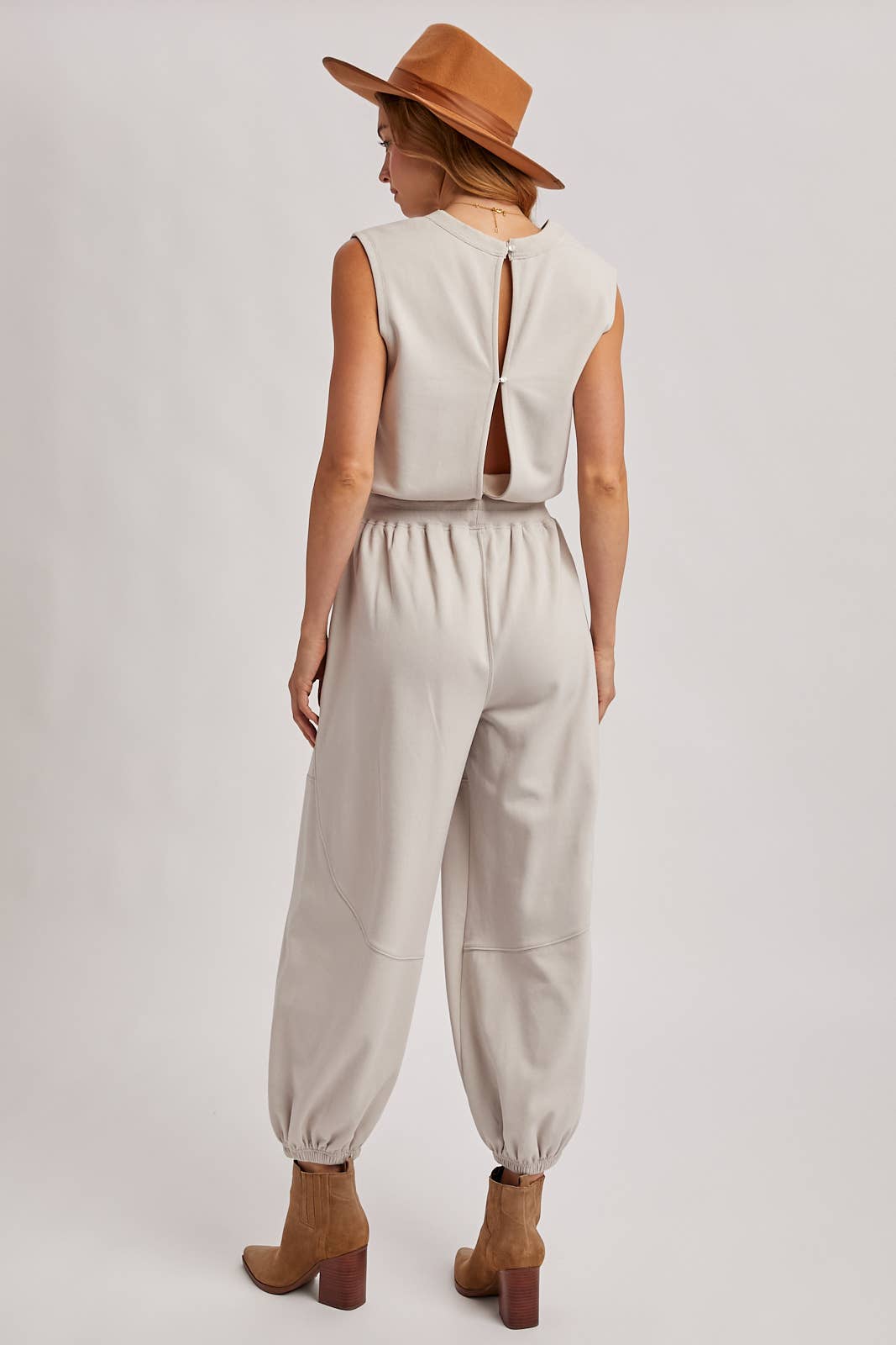 Silvia Drawstring Jumpsuit