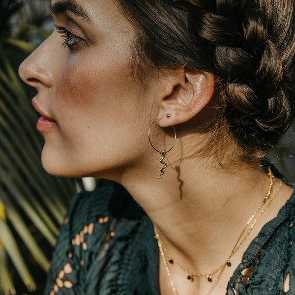 Serpent Hoops