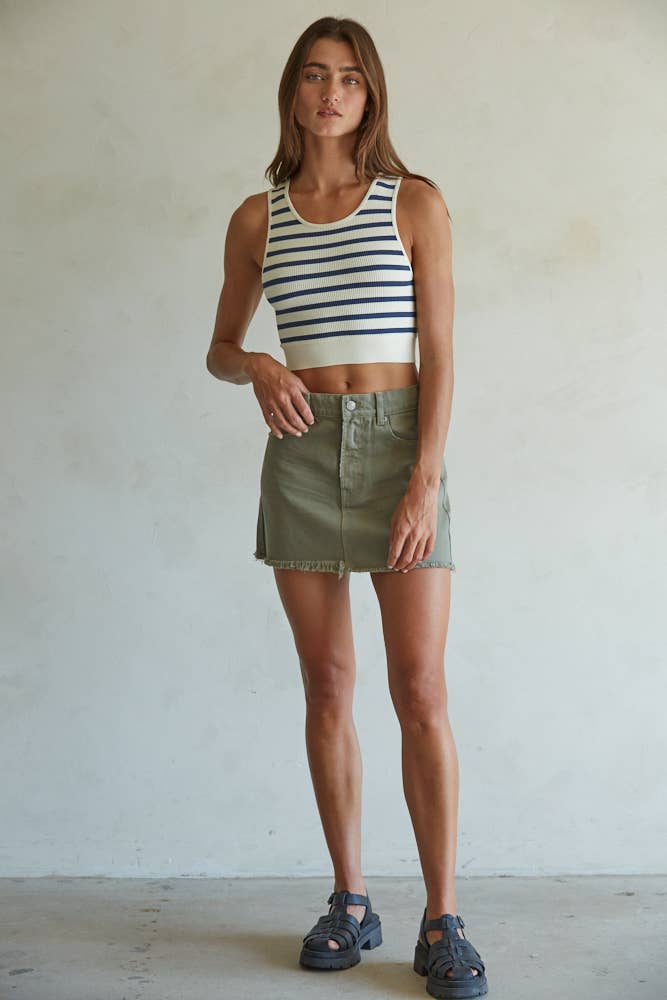 Noelle Striped Racerback
