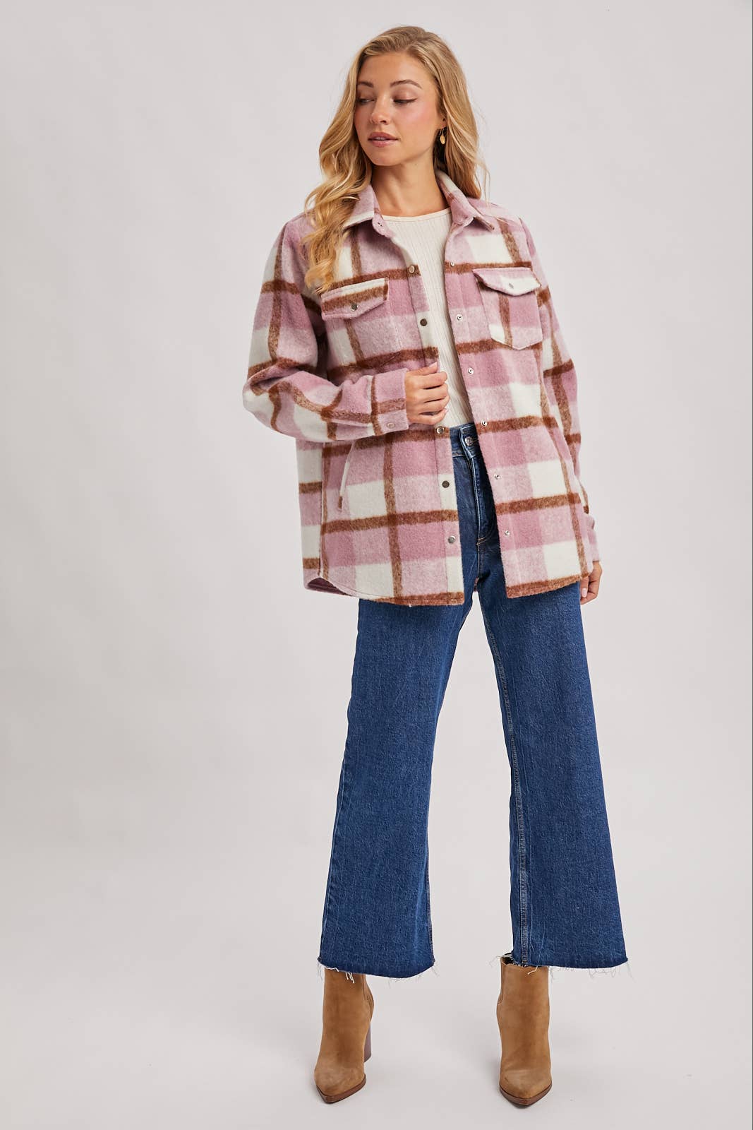 Gina Flannel Shacket