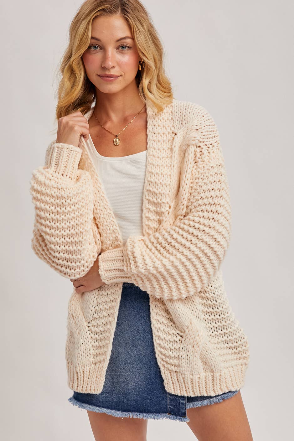 Rosa Chunky Knit Cardigan