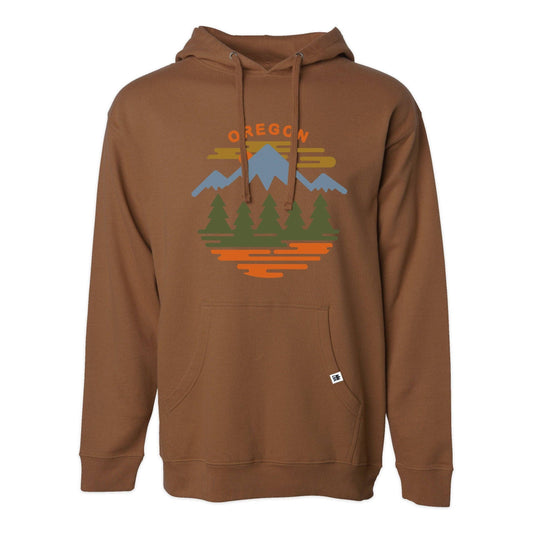 Oregon Fifty Mountain Ranges Four Seasons | Hoodie