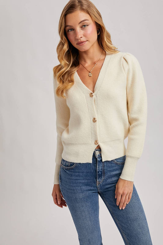 Leena Button Down Cardigan