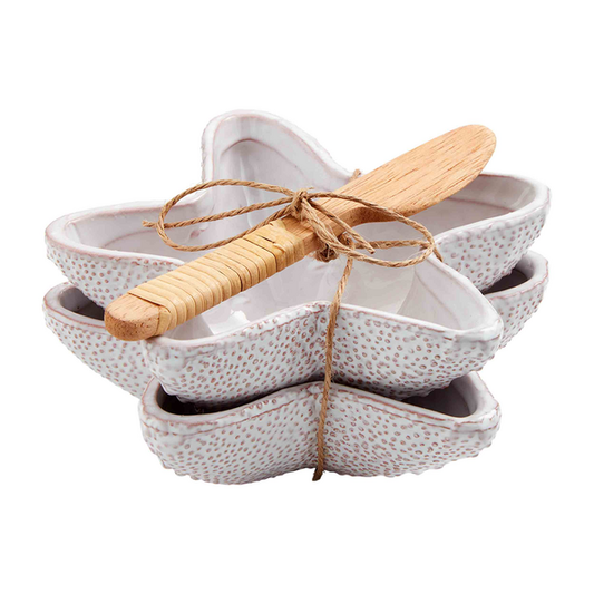 Starfish Dip Cups Set